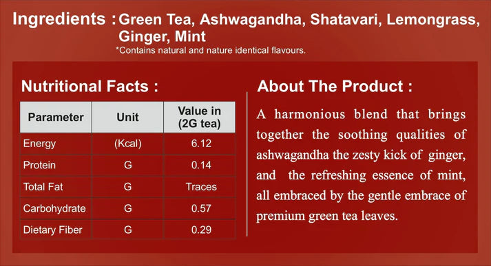 Ashwagandha Green Tea