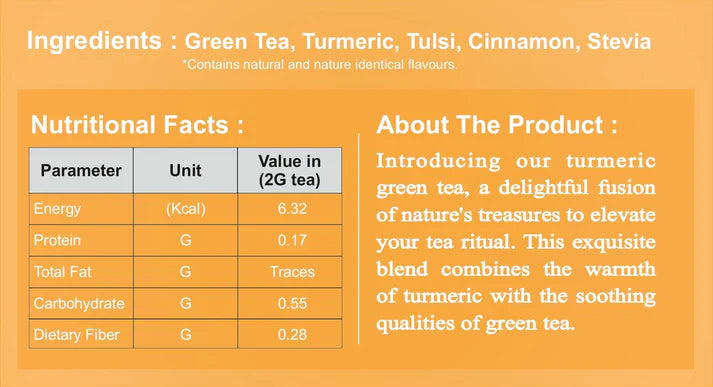 Turmeric Green Tea